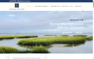 Emerson Law, LLC website