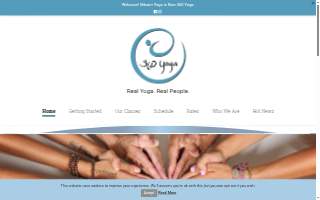 360 Yoga Charleston website
