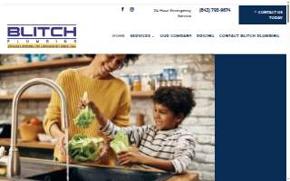 Blitch Plumbing website