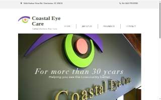 Coastal Eye Care website