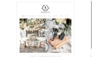 Brandon Lata Photography website