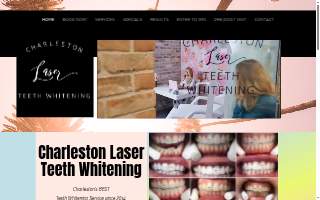 Charleston Laser Teeth Whitening website