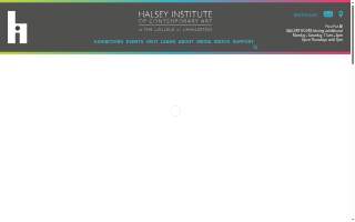 Halsey Institute of Contemporary Art at the College of Charleston website