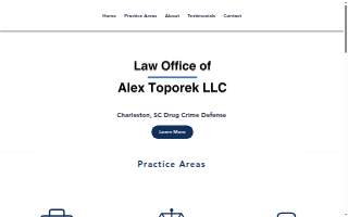 Law Office of Alex Toporek LLC website