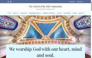 Church of the Holy Communion - Community Outreach - Food Distribution Center website