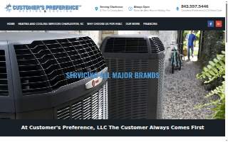 Customer's Preference website