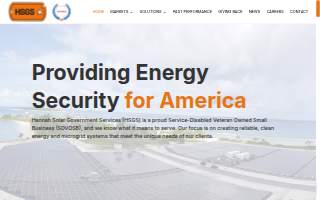 Hannah Solar Government Services LLC website
