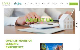 Charleston Mortgage Lender website