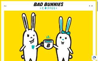 Bad Bunnies Coffee website