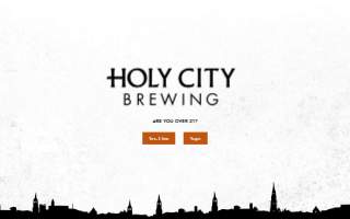 Holy City Brewing website