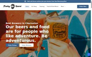 Frothy Beard Brewing Company website