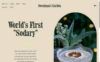 Sweatman's Garden website