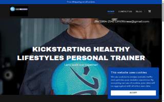 DFIT1 Fitness website
