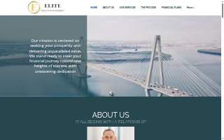 Elite Wealth Management website