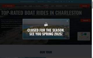 Charleston Speed Boat Adventures | Charleston Boat Tours website