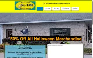 Animal Helpers ReTAIL website