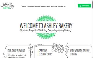 Ashley Bakery website
