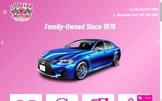 Azalea Motors website