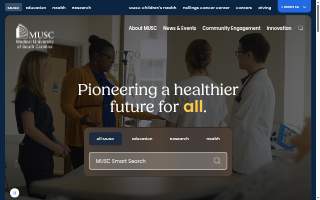 Medical University Of South Car website