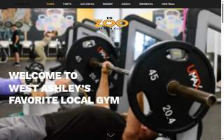The Zoo Health Club-Charleston website