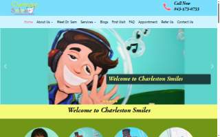 Charleston Smiles website
