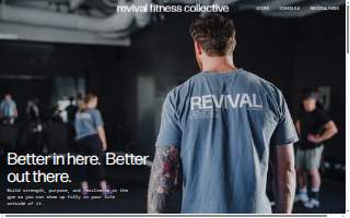 Revival Fitness Collective website
