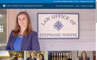 Law Office of Stephanie Nodine, LLC website