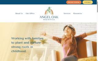 Angel Oak Pediatrics website
