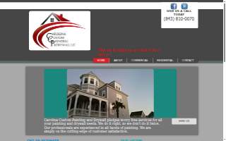 Carolina Custom Painting and Drywall website
