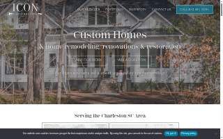 Icon Construction website