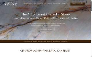 Highland Stone Countertops website