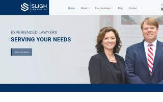 Sligh Law Firm, P.A. website