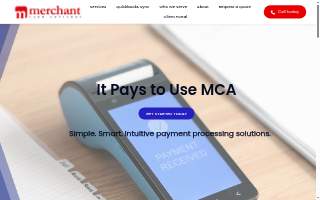 Merchant Card Advisors website