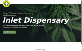 Inlet Dispensary website
