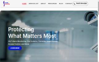 Strand Security, LLC website