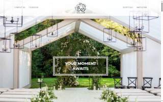 Blossoms Events website