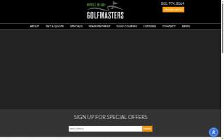 Myrtle Beach Golf Masters website