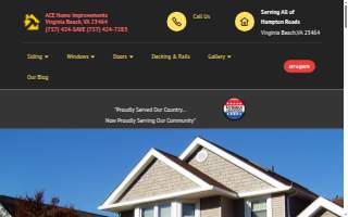 Ace Home Improvements of Surfside Beach website