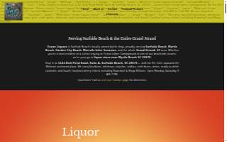 Ocean Liquors website