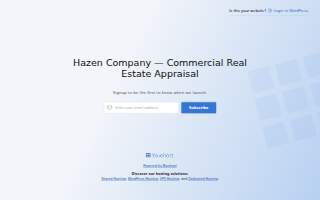 Hazen Co website