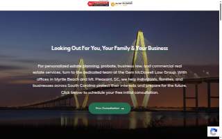 Gem McDowell Law website