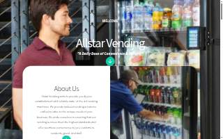 Allstar Vending website