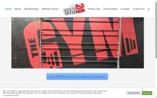 The GYM website