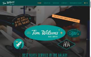 Tim Wilson's Glass Services Inc website