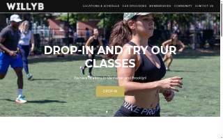 WillyB Fitness - CrossFit and Group Training website