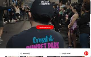 Crossfit Sunset Park website