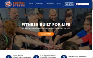 CrossFit | Sunnyside Strong website