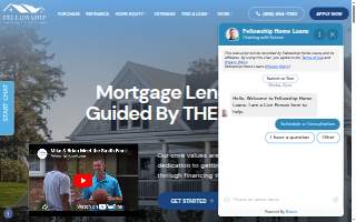 Fellowship Home Loans website