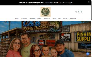 C&B Sports Outdoors website