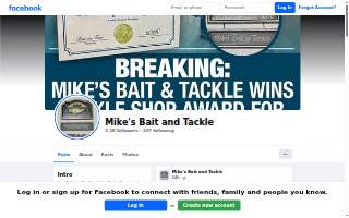 Mike`s Bait and Tackle website